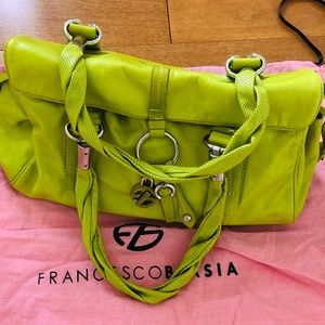 Francesco Biasia Leather Satchel